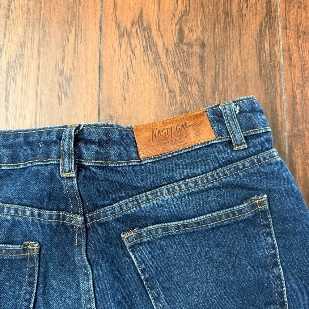 New Nasty Gal Mills Mom Denim Jeans size 8 - Picture 5 of 11